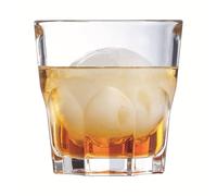 Arcoroc Verre à Eau Granity 16 cl Lot de 6 | Verre trempé résistant aux chocs, gobelet pour jus, soda et whisky, compatible lave-vaisselle, fabriqué en France