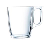 Arcoroc Voluto Lot de 24 tasses à café en verre résistant à la chaleur 250 ml