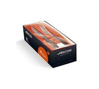Arcos Set de couverts Steak 12 pièces (6 couteaux + 6 fourchettes) Acier inoxydable argent