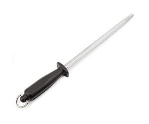 Arcos Aiguiseur Acier Nitrum Inoxydable 250 mm - Série Chaira Corps Acier Carbone Chromé - Manche Polypropylène Noir