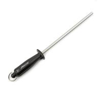 Arcos Aiguiseur Manuel de Couteaux - Acier Carbone et Diamant, Manche Ergonomique Polypropylène, 230mm, Pour Droitiers et Gauchers, Noir, Affûtage Facile et Durable