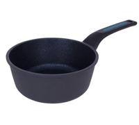 Arcos Série Thera | Petite casserole Anti-adhésive | Aluminium Coulé | Compatible tous feux | Manches ergonomiques | Économie d'énergie | Va au lave-vaisselle | Noir et Bleu (20 cm)