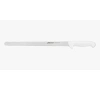Arcos Couteau à Gâteau Flexible Dentelé 35 cm - Acier Inoxydable NITRUM - Manche Polypropylène Blanc - Durabilité et Précision - Série 2900