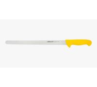 Arcos Couteau à Gâteau Flexible Dentelé 35 cm - Acier Inoxydable NITRUM - Manche Polypropylène Jaune - Durabilité et Précision - Série 2900