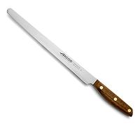 Arcos Couteau à Jambon en Acier Inoxydable 250 mm - Couteau de Cuisine Professionnel avec Poignée en Bois d'Ovengkol 100% Naturelle FSC - Série Nordika
