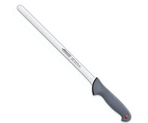 Arcos Couteau à Jambon en Acier Inoxydable avec Lame de 300 mm - Poignée Ergonomique en Polyoxyméthylène POM, Plus Grand Confort, Adaptabilité et Résistance - Noir, Série Couleur Prof