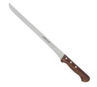 Arcos Couteau à Jambon Flexible, Acier Inoxydable NITRUM 27 cm, Manche Bois Palissandre, Coupe Précise et Durable, Série Atlantico