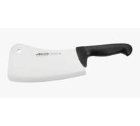 Arcos Couteau à Viande en Acier Inoxydable Nitrum avec Lame de 200 mm - Couteau de Boucher Professionnel, Poignée Ergonomique en Polypropylène - Couleur Noire, Série 2900