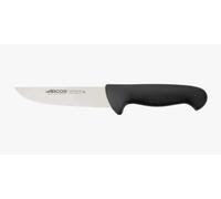 Arcos Couteau de Boucher en Acier Inoxydable Nitrum. Lame 160 mm. Couteau de Cuisine Professionnel pour Viande. Poisson et Légumes. Manche Ergonomique en Polyoxyméthylène. Série 2900. Couleur Noir