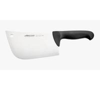 Arcos Couteau de Boucher en Acier Inoxydable Nitrum - Robuste et Durable avec Manche en Polypropylène - Système d'Identification de Couleur - Série 2900, Couleur Noire