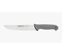 Arcos Couteau de Boucher Professionnel - Lame Acier Inoxydable Nitrum 20 cm - Manche Ergonomique Antidérapant - Série Colour Prof