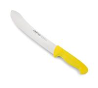 Arcos Couteau de boucher Séries 2900 — Lame inox Nitrum 250 mm, manche polypropylène jaune