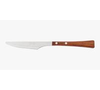 Arcos Couteau de Table Lame Dentelée Acier Inoxydable 12 cm, Manche Bois Comprimé Marron, Série Manchega, Coupe Précise et Durable