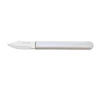 Arcos Couteau Desetiquetage Professionnel - Lame Acier Inoxydable 45 mm - Manche Polypropylène Blanc - pour Cuisine et Restaurants