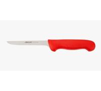 Arcos Couteau désosseur 2900 – Lame inox Nitrum 140 mm, professionnel, manche PP ergonomique Rouge