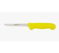Arcos Couteau Désosseur Lame Acier Inoxydable Nitrum 140 mm - Couteau Professionnel pour Viande - Manche Ergonomique Polypropylène Série 2900 - Jaune