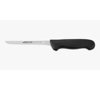 Arcos Couteau Désosseur Lame Acier Inoxydable Nitrum 160 mm - Couteau de Boucher Professionnel pour Viande - Manche Ergonomique Polypropylène Série 2900 - Noir