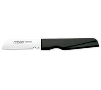 Arcos Ustensiles Professionnels - Couteau d'électricien - Lame Acier Inoxydable 90 mm - Manche Polypropylène Couleur Noir