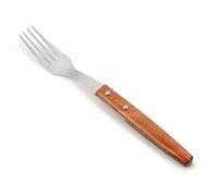 Arcos Couteaux de Table - Fourchette à Steak - Acier Inoxydable 18/10 et 200 mm - Manche Bois Comprimé Couleur Brun