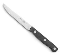 Arcos Couteaux de Table - Couteau à Steak en Acier Inoxydable Nitrum - Manche en Polyoxyméthylène, Idéal pour Couper la Viande Facilement - Noir, Série Universelle