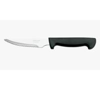 Arcos Couteaux de Table - Lame Inox NITRUM 115 mm - Couteau à Steak Polyvalent - Manche Ergonomique Polypropylène Noir - Parfait pour Viandes et Repas Quotidiens