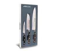 Arcos Set de Couteaux, Acier Inoxydable 45x20x5 cm Noir