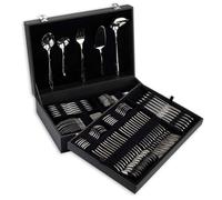 Arcos Ensemble de Couverts 113 Pièces - Service Complet - Table. Déjeuner. Poisson. Café. Dessert - Acier Inoxydable Série Berlin - Couleur Argent