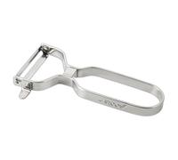 ARCOS Éplucheur Professionnel 130mm en Acier Inoxydable Chromé pour Éplucher Fruits et Légumes. Ustensile de Cuisine pour Coupes Fines. Gadget Chef avec Design Ergonomique. Couleur Argent.