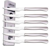 Arcos Lot de 6 couteaux à steak en acier inoxydable | lave vaiselle avec manche monobloc