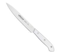 Arcos Montblanc - Couteau Cuisine - Acier Inoxydable NITRUM 160 mm - Manche Polyoxyméthyléne (POM) Blanc