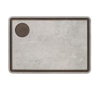 Arcos Planche à Découper Antidérapante pour Couteaux - Fibra de Celulosa et Résine, Lavable au Lave-vaisselle, 33x23 cm, 7 mm Épaisseur, Blanc