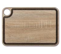 Arcos Planche à Découper Antidérapante Cuisine - Résistante au Lave-Vaisselle, Fibre de Cellulose et Résine, 33x23 cm, 7 mm Épaisseur, Écologique et Durable, Marron