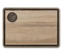 Arcos Planche à Découper Écologique avec Canal - Résistante au Lave-Vaisselle, Protège Couteaux, 33x23 cm, Fibre de Cellulose et Résine, Haute Résistance Températures