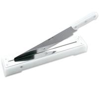 Arcos Professional Utensils - Copue Pain - Lame Acier Inoxydable 440 mm - Polyéthylène Couleur Blanc