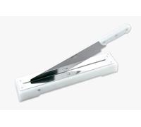 Arcos Professional Utensils - Copue Pain - Lame Acier Inoxydable 440 mm - Polyéthylène Couleur Blanc