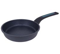 Arcos Série Thera | Poêle Anti-adhésive | Aluminium Coulé | Compatible tous feux | Manches ergonomiques en plastique et en silicone | Économie d'énergie | Va au lave-vaisselle | Noir et Bleu (16 cm)
