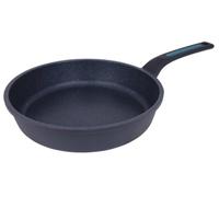Arcos Série Thera | Poêle Anti-adhésive | Aluminium Coulé | Compatible Tous Feux | Manches ergonomiques en Plastique et en Silicone | Économie d'énergie | Va au Lave-Vaisselle | Noir et Bleu (30 cm)