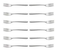 Arcos Séries Berlin - Boîte 12 pièces Fourchette à Poisson Fourchette de Table - Monobloc d'une Pièce Acier Inoxydable 18/10 et 185 mm Couleur Argent (12 pcs)