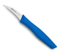 Arcos Séries Nova - Boîte 36 pièces Couteau D'Office Couteau à Éplucher - Lame Acier Inoxydable Nitrum 60 mm - Manche Polypropylène Couleur Bleu (36 pcs)