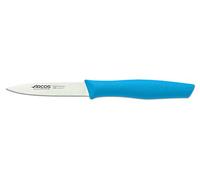 Arcos Séries Nova - Boîte 36 pièces Couteau D'Office Couteau à Éplucher - Lame Acier Inoxydable Nitrum 85 mm - Manche Polypropylène Couleur Bleu (36 pcs)