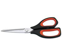 Arcos Séries Prochef - Boîte 12 pièces Ciseaux de Cuisine - Lame Acier Inoxydable 240 mm - Manche Polypropylène Couleur Noir et Rouge (12 pcs)