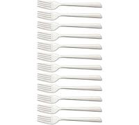 Arcos Séries Toscana - Boîte 12 pièces Fourchette à Dessert Fourchette de Table - Monobloc d'une Pièce Acier Inoxydable 18/10 et 180 mm Couleur Argent (12 pcs)
