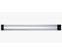 Arcos Support Magnétique Couteaux Cuisine - Fuerte Adhesión, Design Élégant - PVC, Acier, ABS - 45 x 4,5 cm - Gris Noir