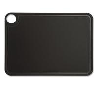 Arcos Tabla de Cocina Antibactérienne - Résistante à la Chaleur, Compatible Lave-vaisselle - Fibre de Cellulose et Résine, 38x28 cm, Noir