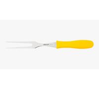 Arcos Fourche à découper Prof 290300 Acier inox Nitrum Manche polypropylène jaune Lame 18 cm