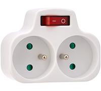 Arcotec 274682 Prise Biplite 16 A avec Interrupteur