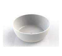 Arcqua Cusco Baignoire îlot ronde 153cm mat blanc BAD111099