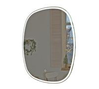 Arcqua Loft Miroir - 65x80cm - ovale - vertical - LED avant SPI998211