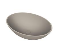 Arcqua Prince Vasque à poser - ovale - 49x34cm - argile mate WAS855728