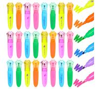 ARCROS 30Pcs Mini Surligneur Enfants Cat's Paw, Petits & Goodies Cadeau Anniversaire Enfant, Cadeaux Anniversaire Invités Enfant